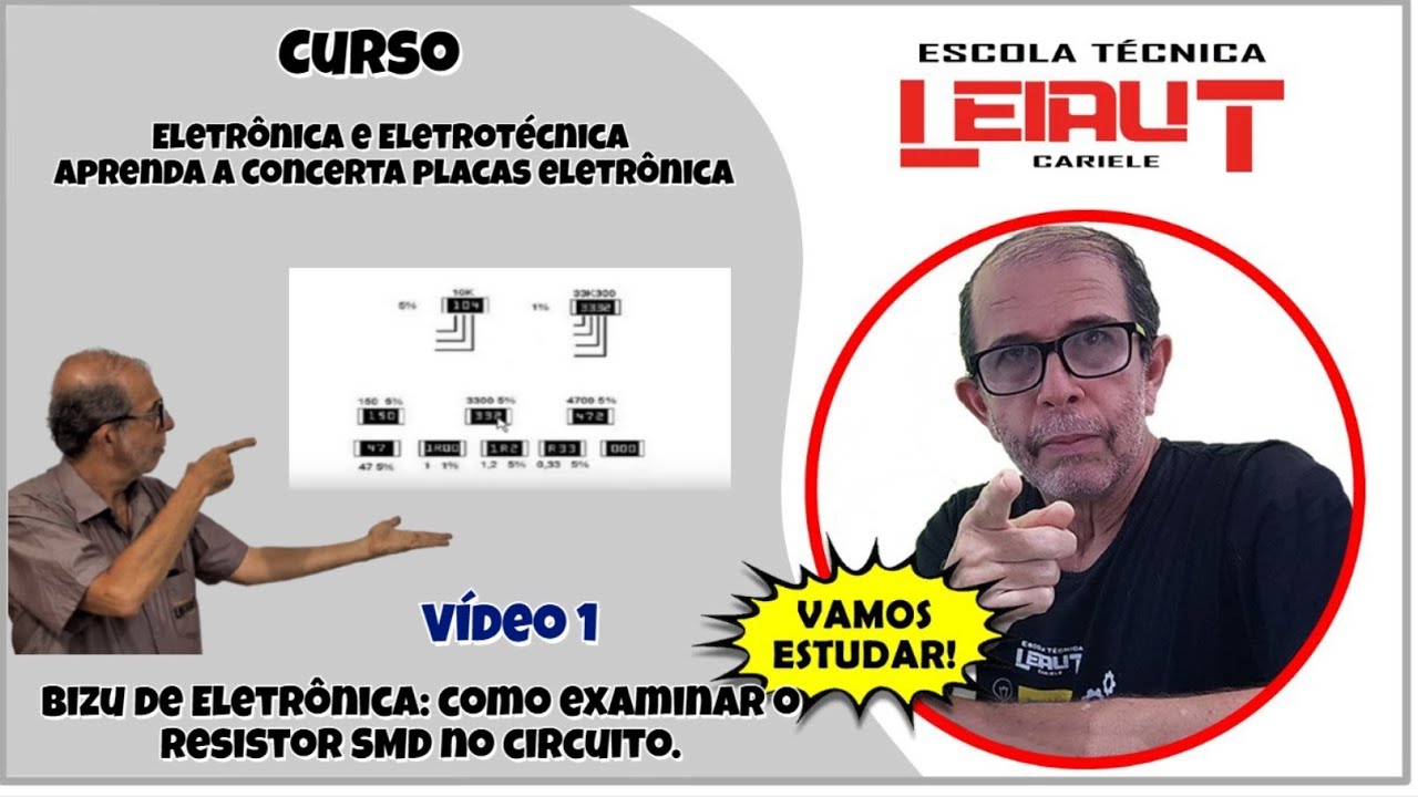 Aprenda a consertar placas eletrônicas
