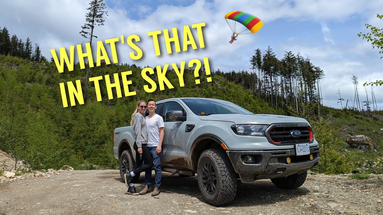 Exploring Mount Woodside & NEW lights for Ford Ranger Tremor!