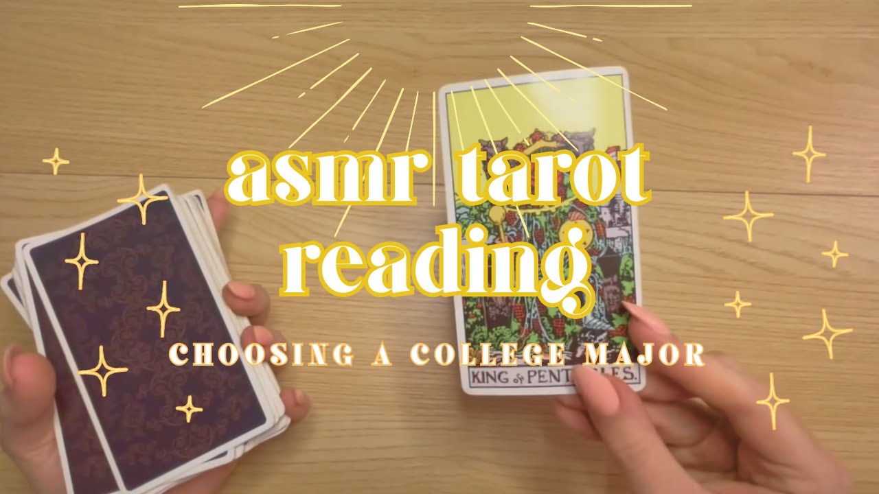 Tarot Q & A: Choosing a College Major 📚 ASMR Tarot Reading for Advice