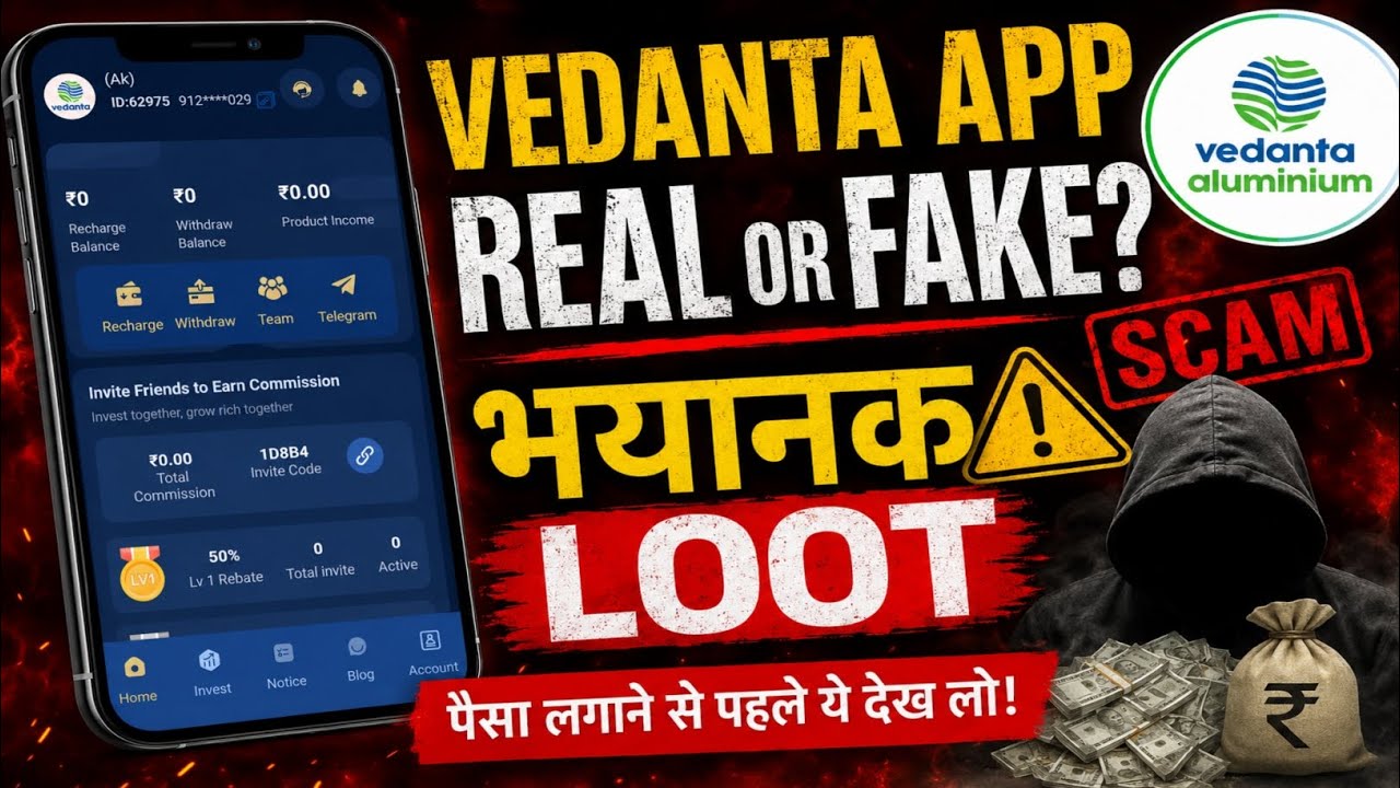 Vedanta Investment App Scam? ⚠️ Paisa Lagane Se Pehle Ye Video Dekho