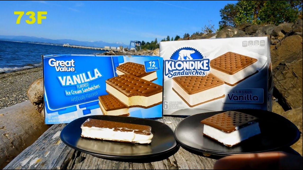 Walmart Ice Cream Sandwiches Won't Melt At The Beach!