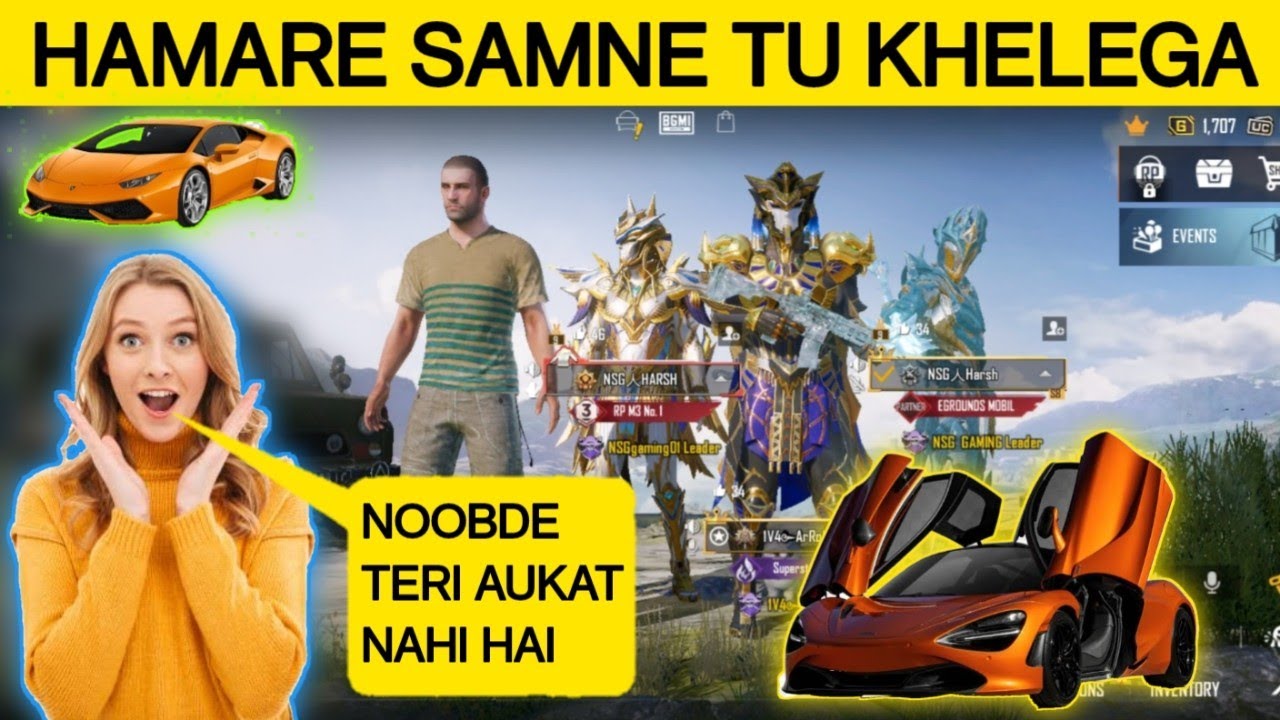 Best Prank Ever 3 Pro Players Call Me Noob / 50RP MAX & MYTHIC OUTFITS $ #1 ​⁠