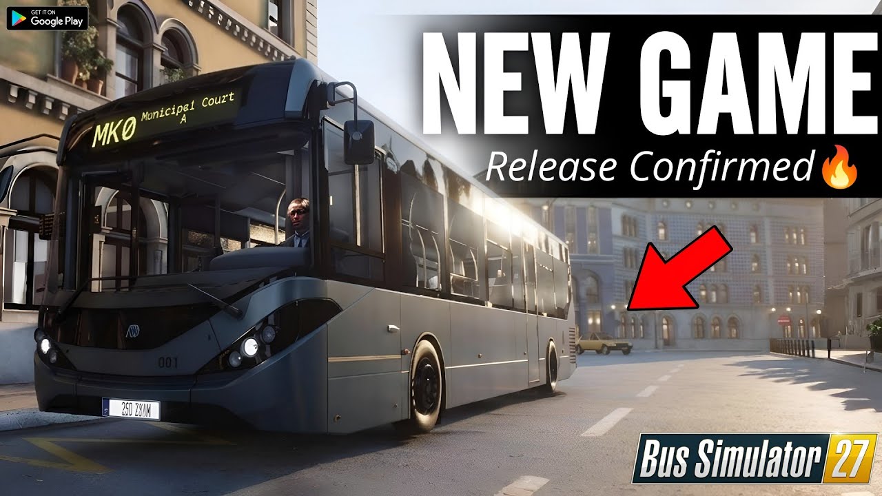 Выход Bus Simulator 27 подтвержден — просочился тизер с потрясающей графикой | Новая игра 🔥🤯