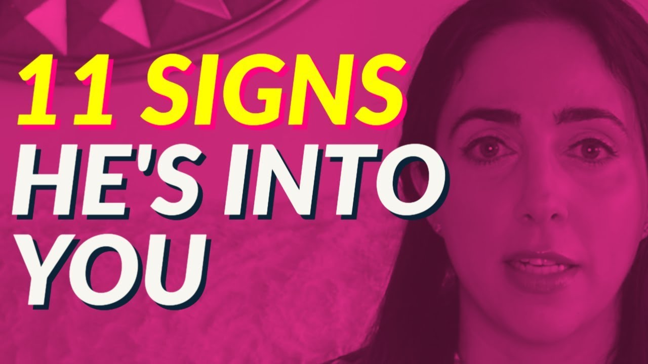 Subtle Signs He's Into You (Body Language SECRETS) 😲😍