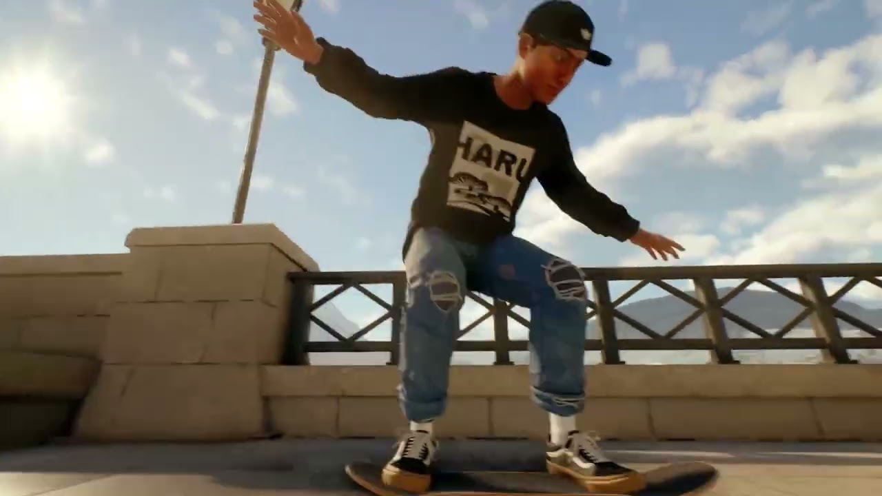 Skate. Realistic Clip #8