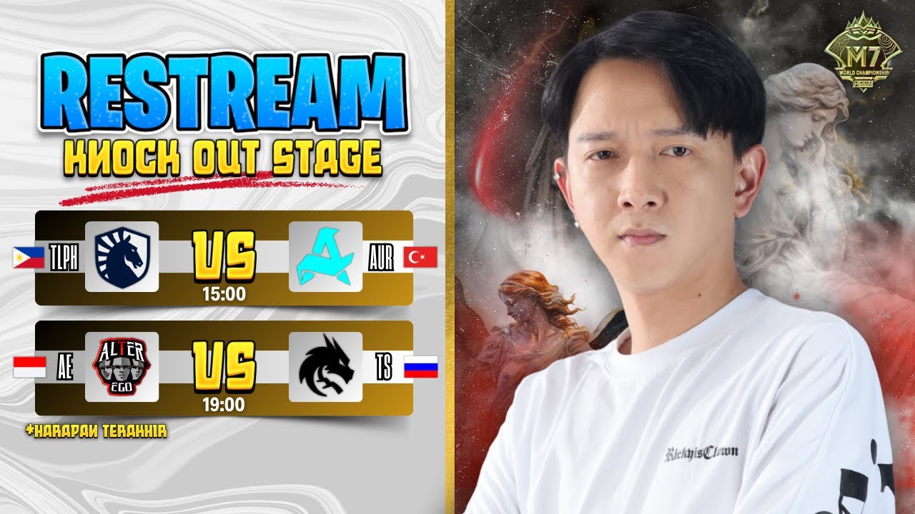 🔴AUR VS TLPH | NOBAR M7 KNOCK OUT STAGE DAY-4 BARENG KO LIUS! 🔥(YT SHORT)