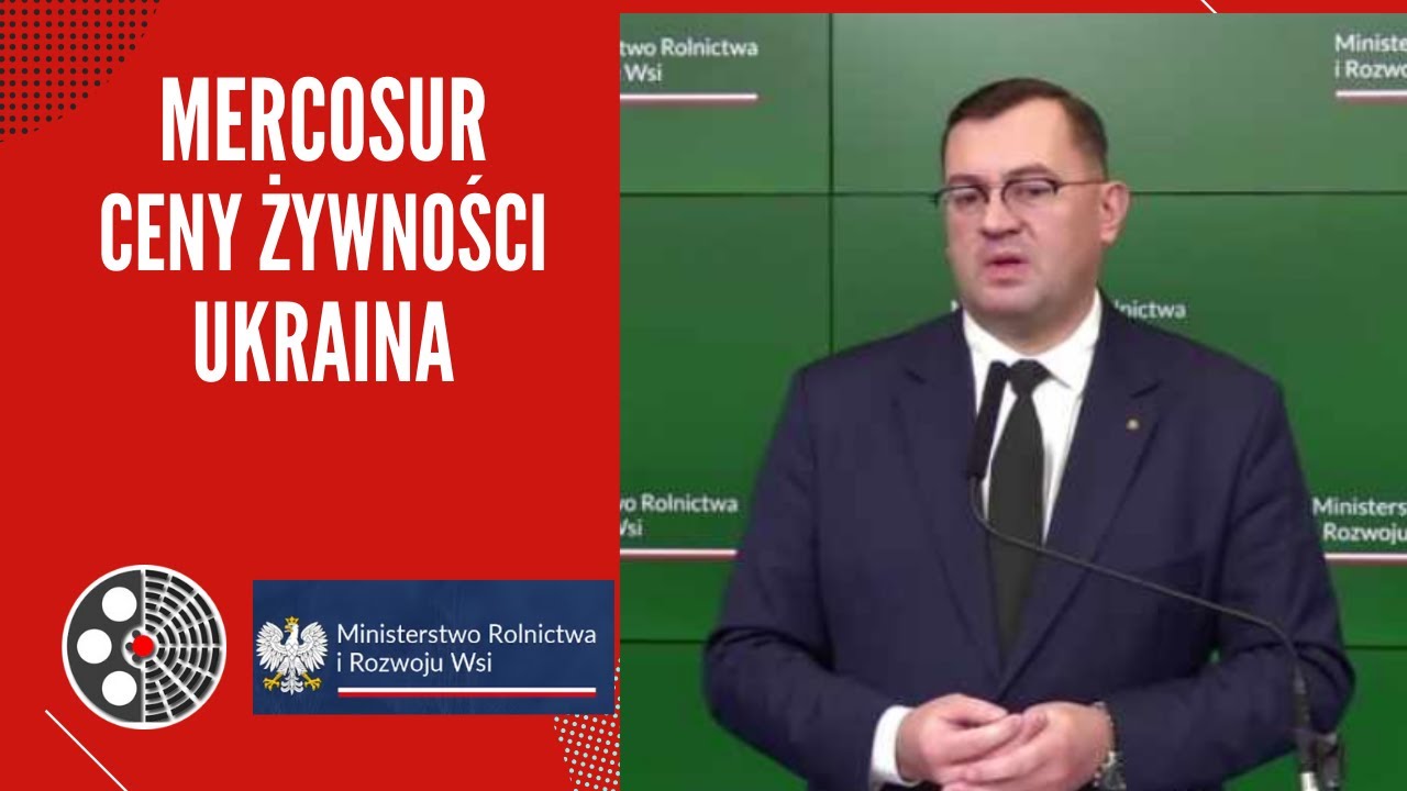 [MRiRW]: Briefing ministra Stefana Krajewskiego poświęcony bieżącym sprawom w rolnictwie