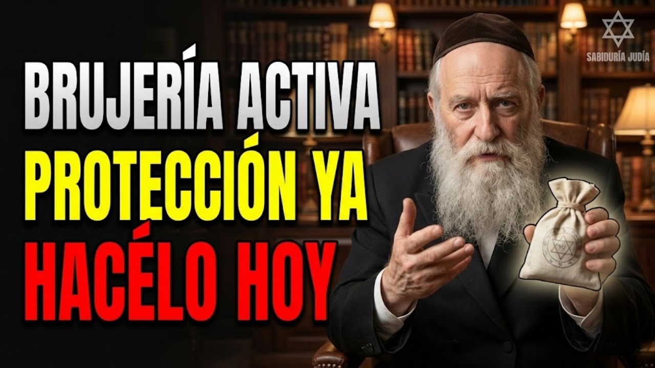 Poné ESTO cerca de tu ZONA ÍNTIMA y BLOQUEÁ TODA MALDICIÓN (NO es MAGIA) | Sabiduría Judía ✅