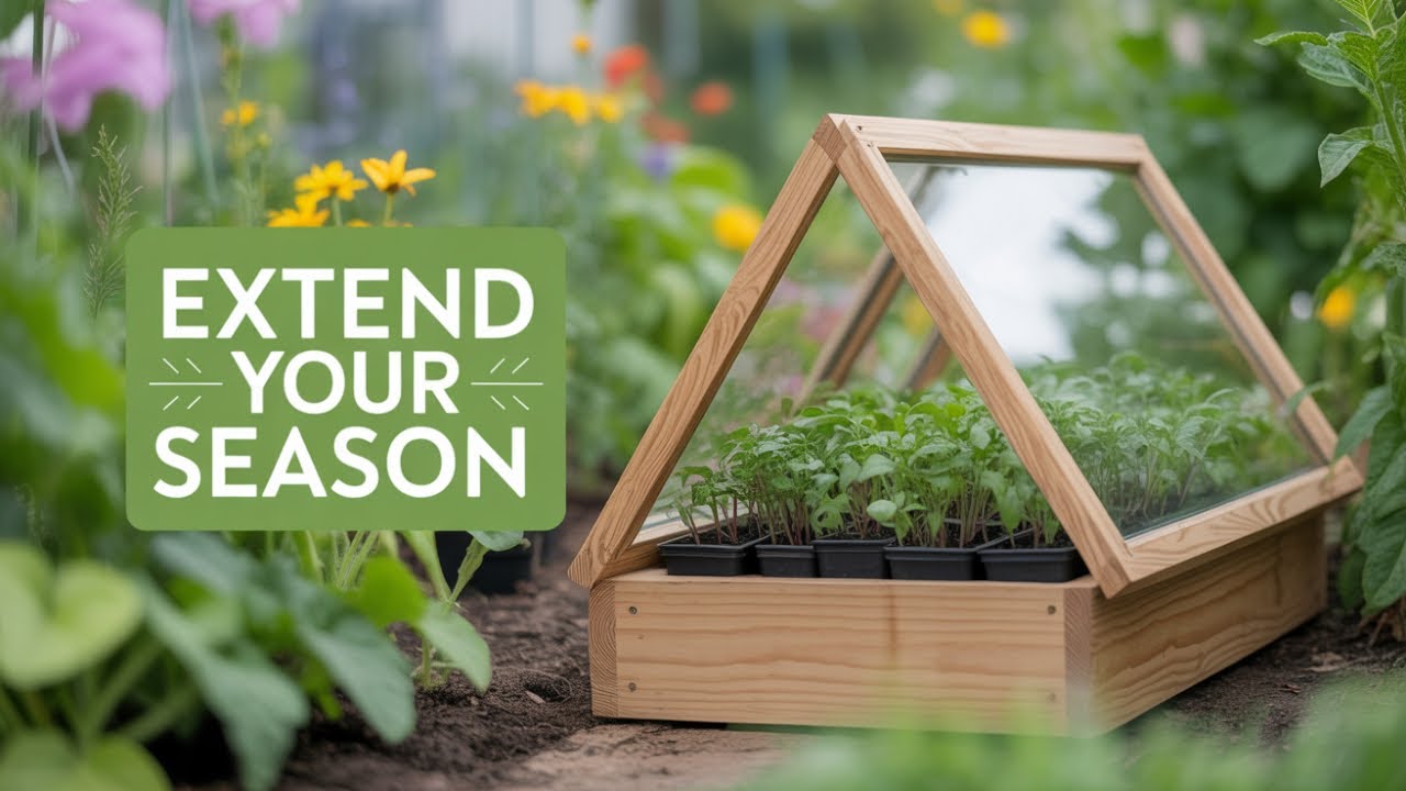 Grow Food 3 Months Earlier with Cold Frames