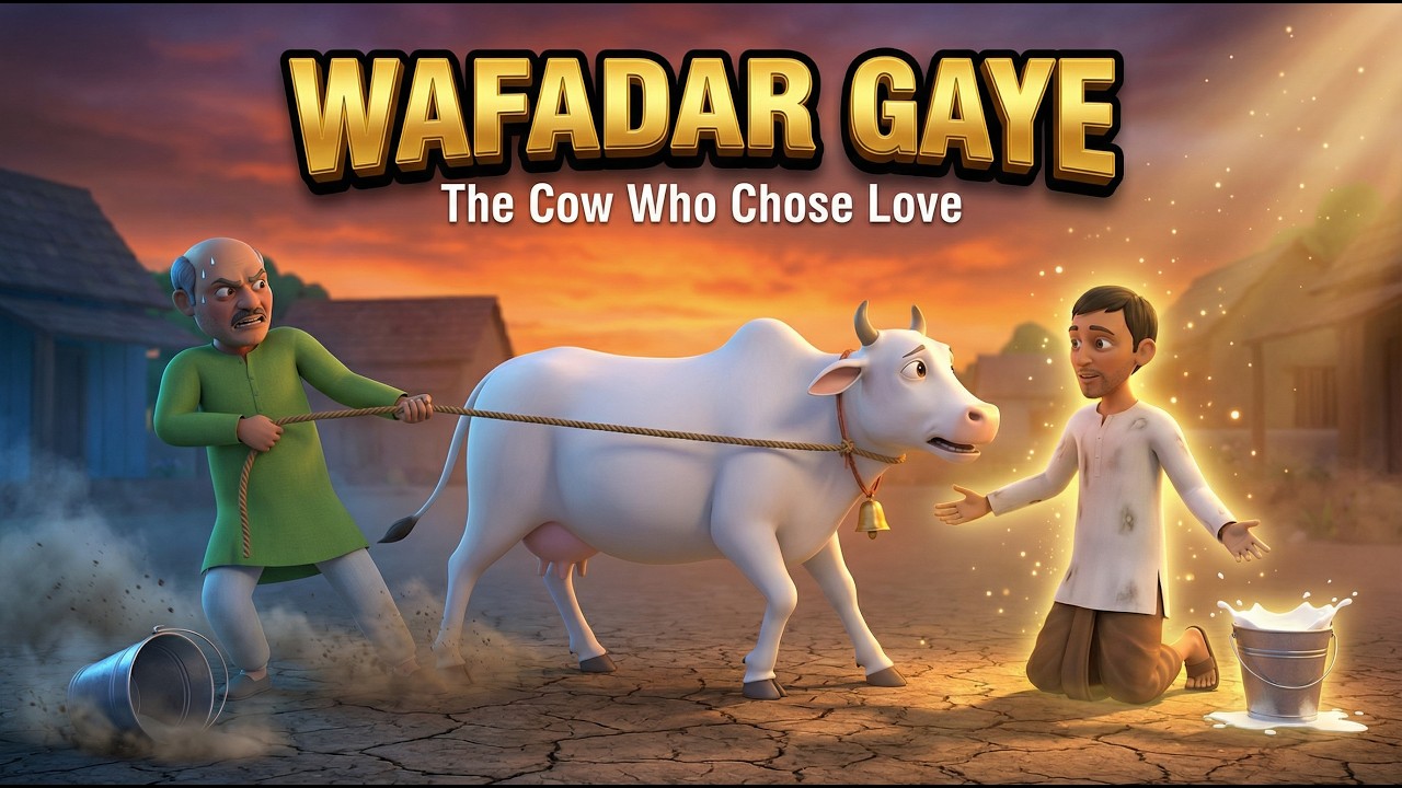Wafadar Gaye: Lalchi Padosi Ka Anjaam | New 3D Cartoon | Hindi Kahaniya