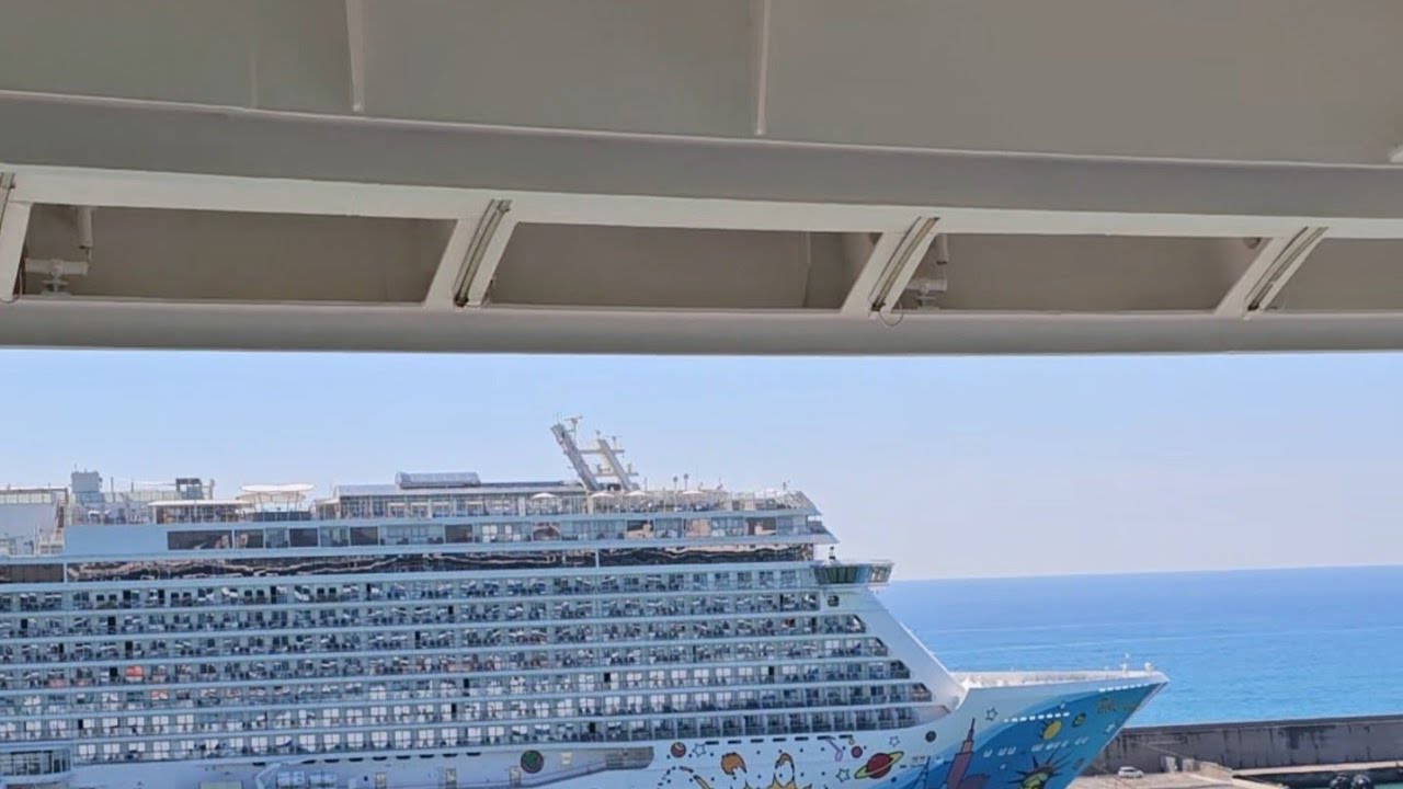 Princess Mediterranean cruise on Majestic Princess Mini Suite Marina M422 Deck15 balcony warning