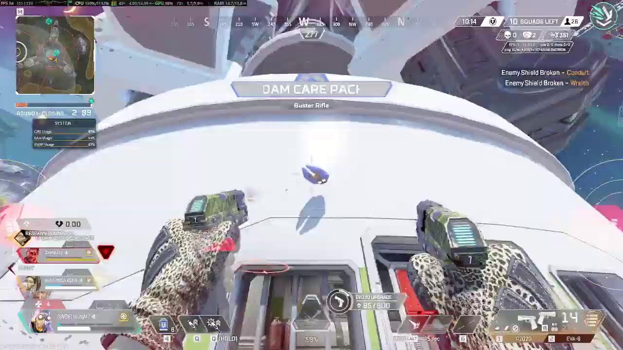 Streaming apex live