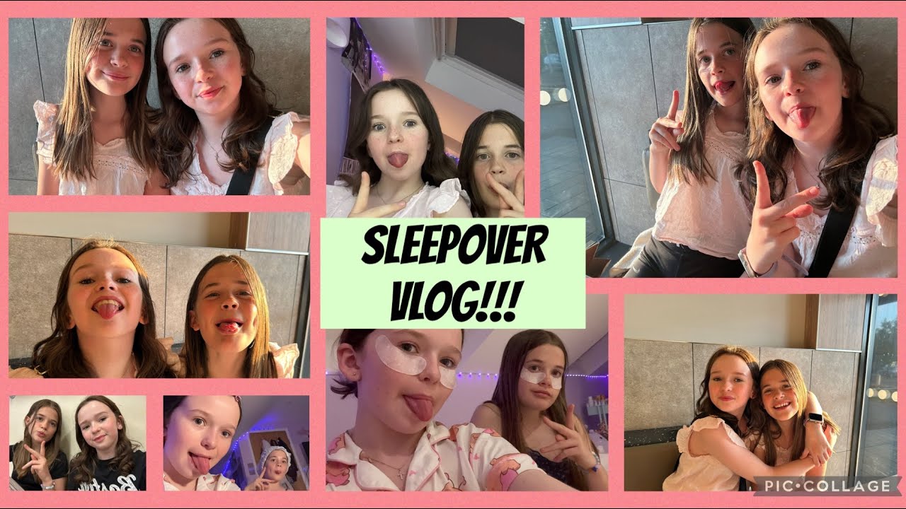 SLEEPOVER VLOG WITH ELLA!!! 💜
