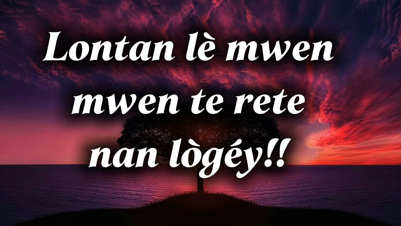 Sou Bwa Kalvè Adorasyon | Lontan Mwen Te Rete Nan Lògèy #haitiancreator #motivation #foryou #conseil
