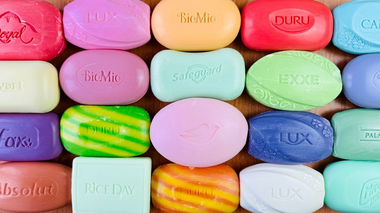 ASMR / Soap opening Haul no talking no music | Leisurely unpacking soap