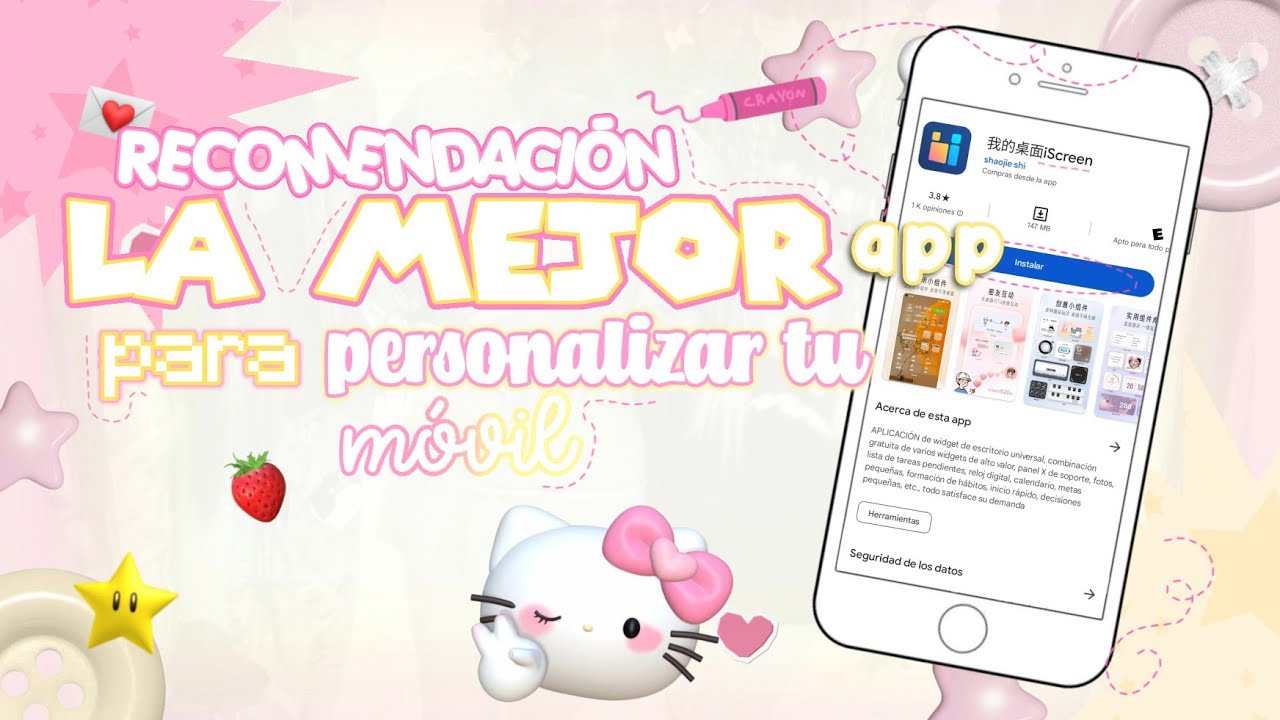 🎼   LA MEJOR APLICACIÓN PARA PERSONALIZAR TU TELÉFONO ✧  (WALLPAPERS, TEMAS, WIDGETS, DECO, ETC)  ᘞ
