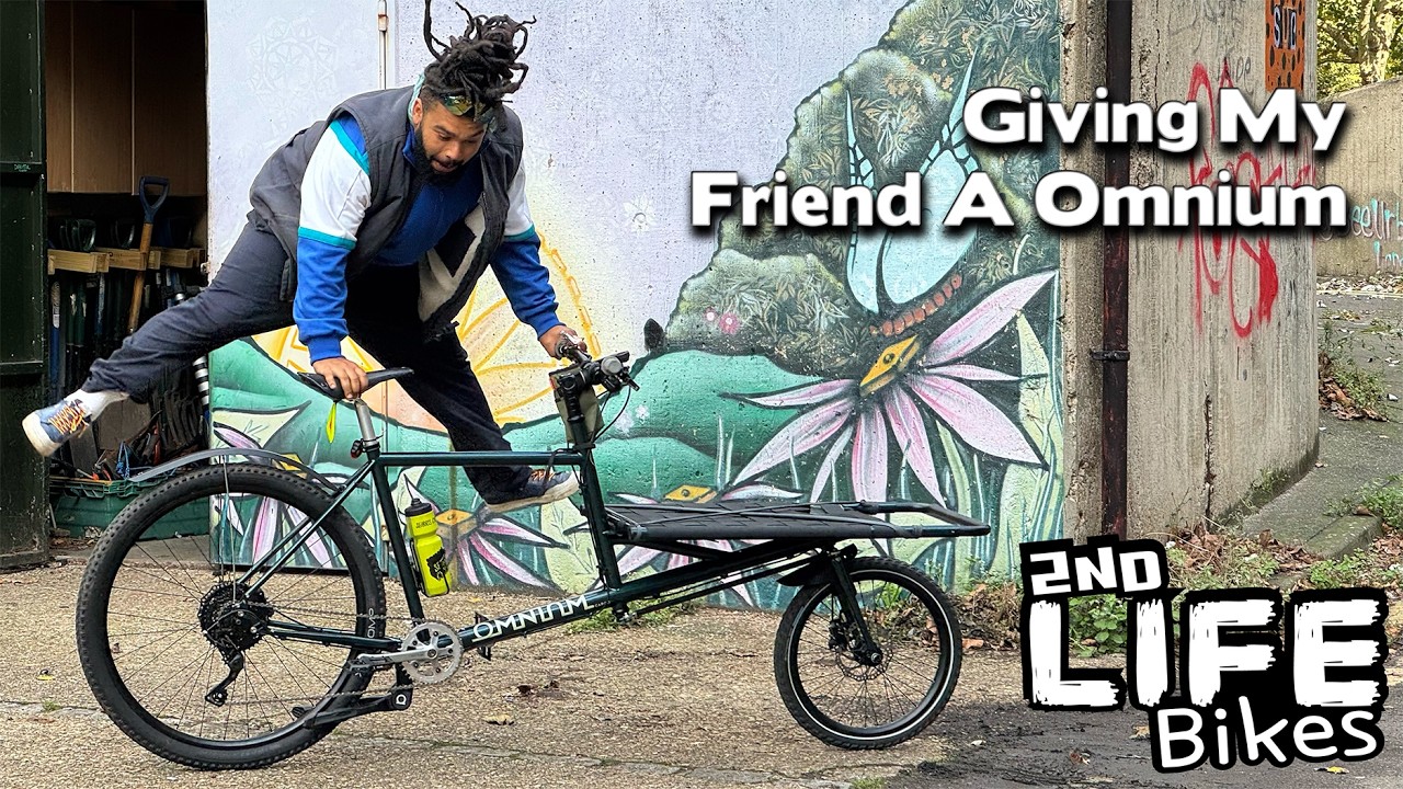 Giving My Friend An Omnium - Cargo Bike Build