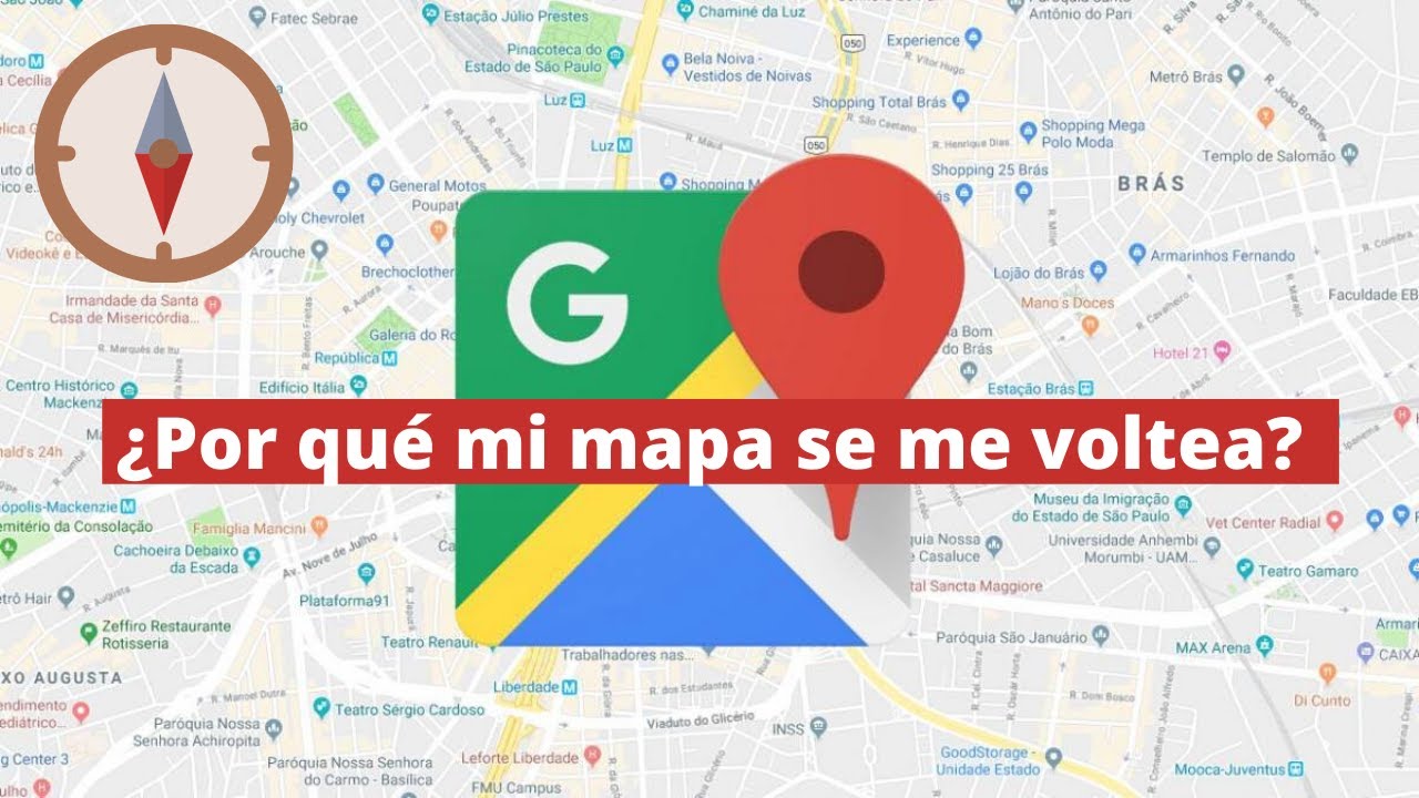 ¿Por qué tu mapa de Google Maps se voltea solo? Aquí está la solución