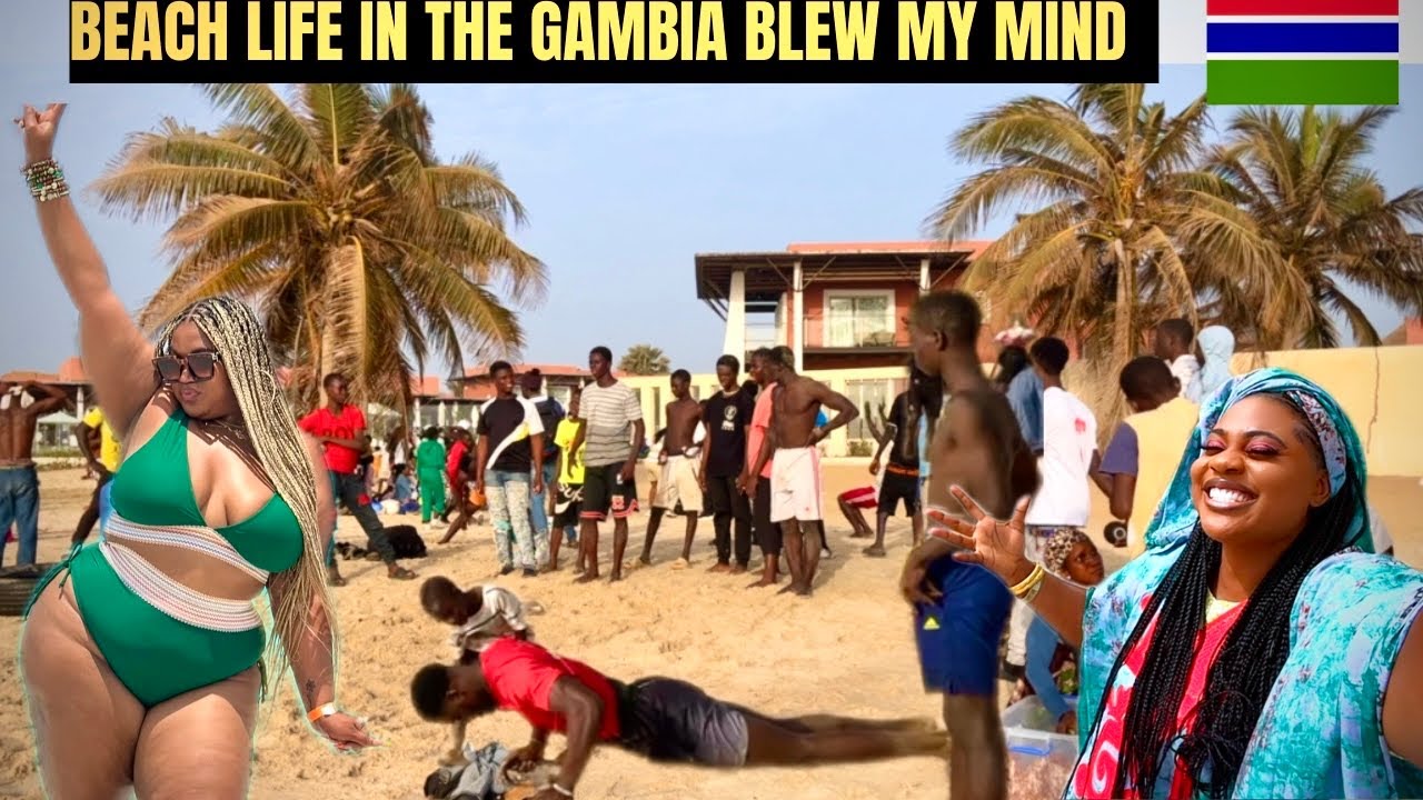 CRAZIEST BEACH LIFE IN SENEGAMBIA LEFT ME SPEECHLESS ,GAMBIA 2025 🇬🇲