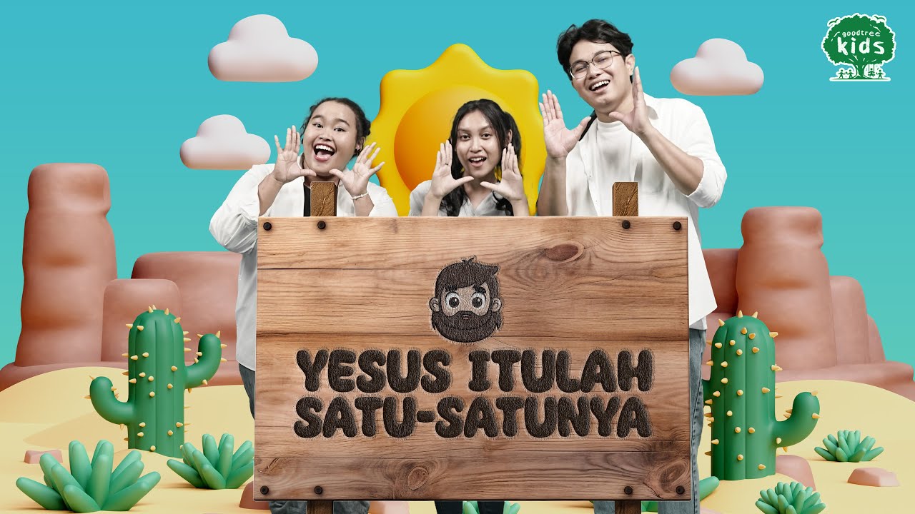 Gerak Lagu Sekolah Minggu ✝️ Yesus Itulah Satu-Satunya ☝️