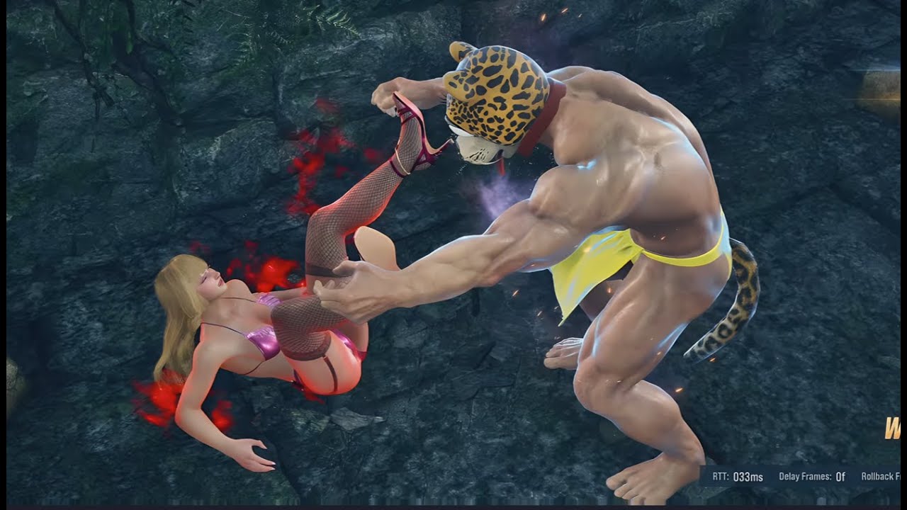 【ryona】Lili vs king Online Match【Humiliating defeat】