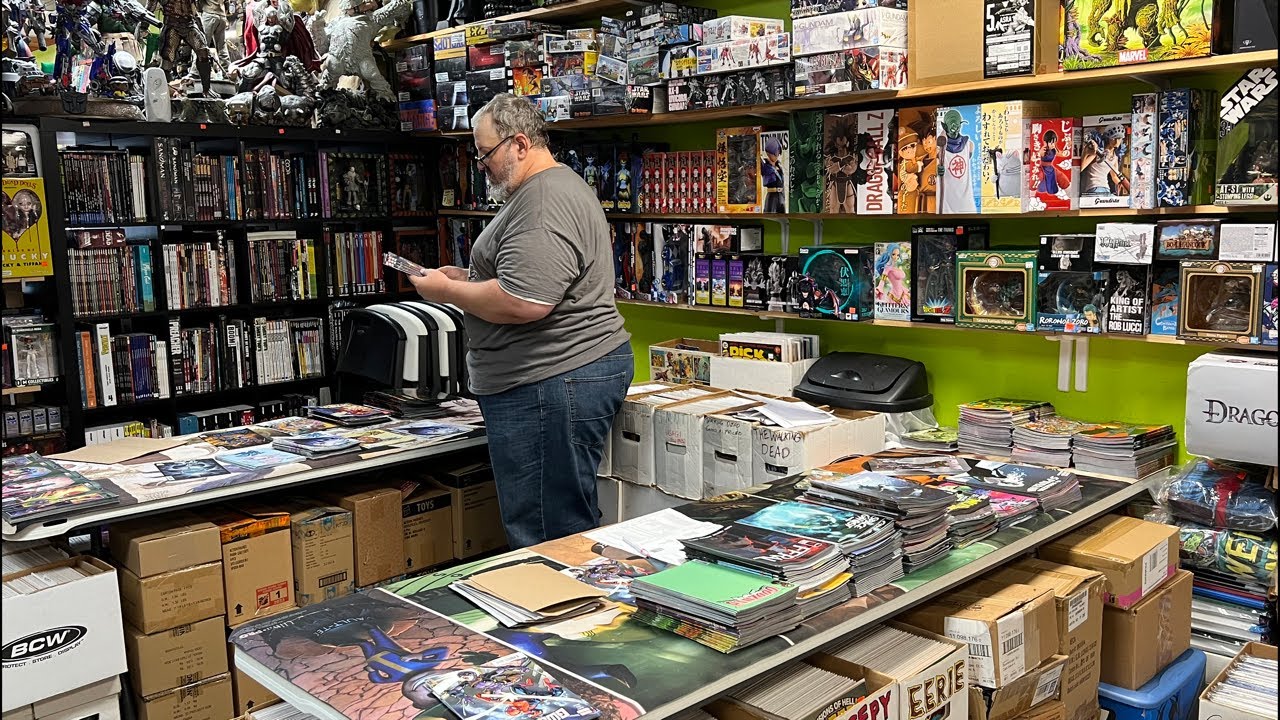 New Comic Book Day Prep at Living Dead Comics | NCBD 8/12/25