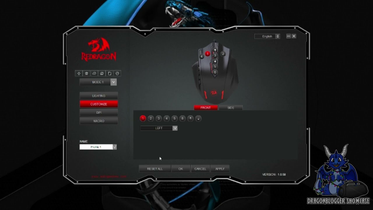 Redragon M908 Impact New Software Version Walk Through