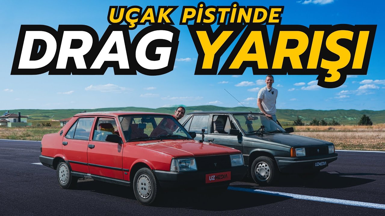 TOFAŞ Şahin vs Renault Spring | DRAG YARIŞI w/ @AnlatanAdamlar | Şahin vs Broadway
