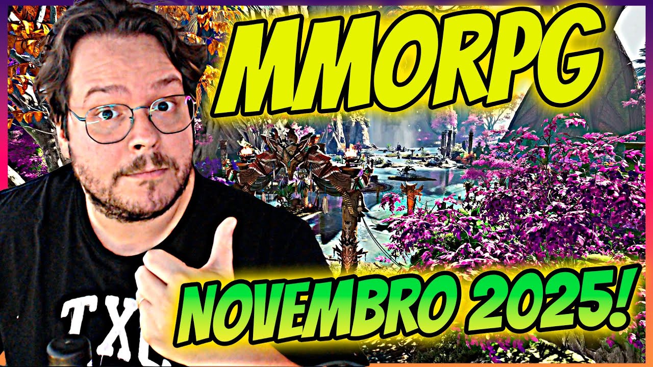 🔥OS MELHORES LAN&Ccedil;AMENTOS MMORPG EM NOVEMBRO 2025 PRA PC E CELULAR!!
