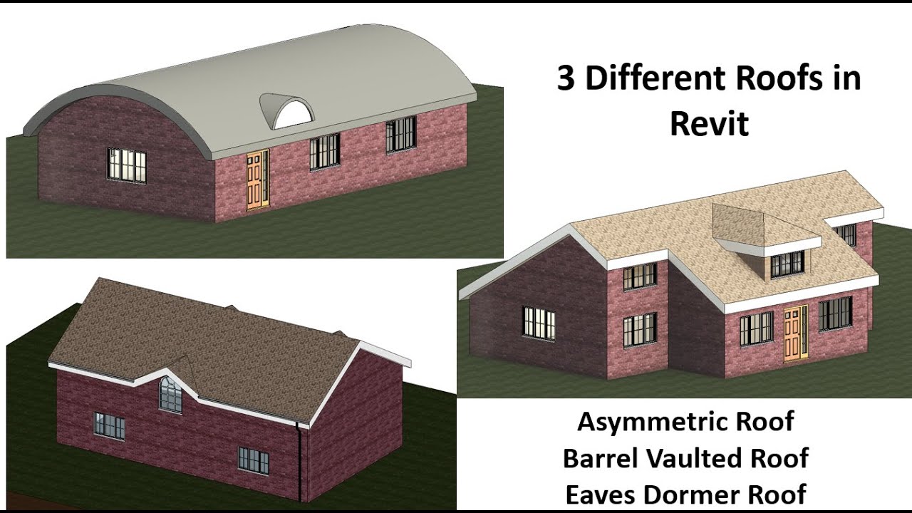 Крыши в Revit