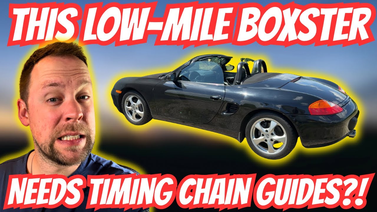 This LOW MILEAGE 986 Boxster has BAD TIMING CHAIN GUIDES??!