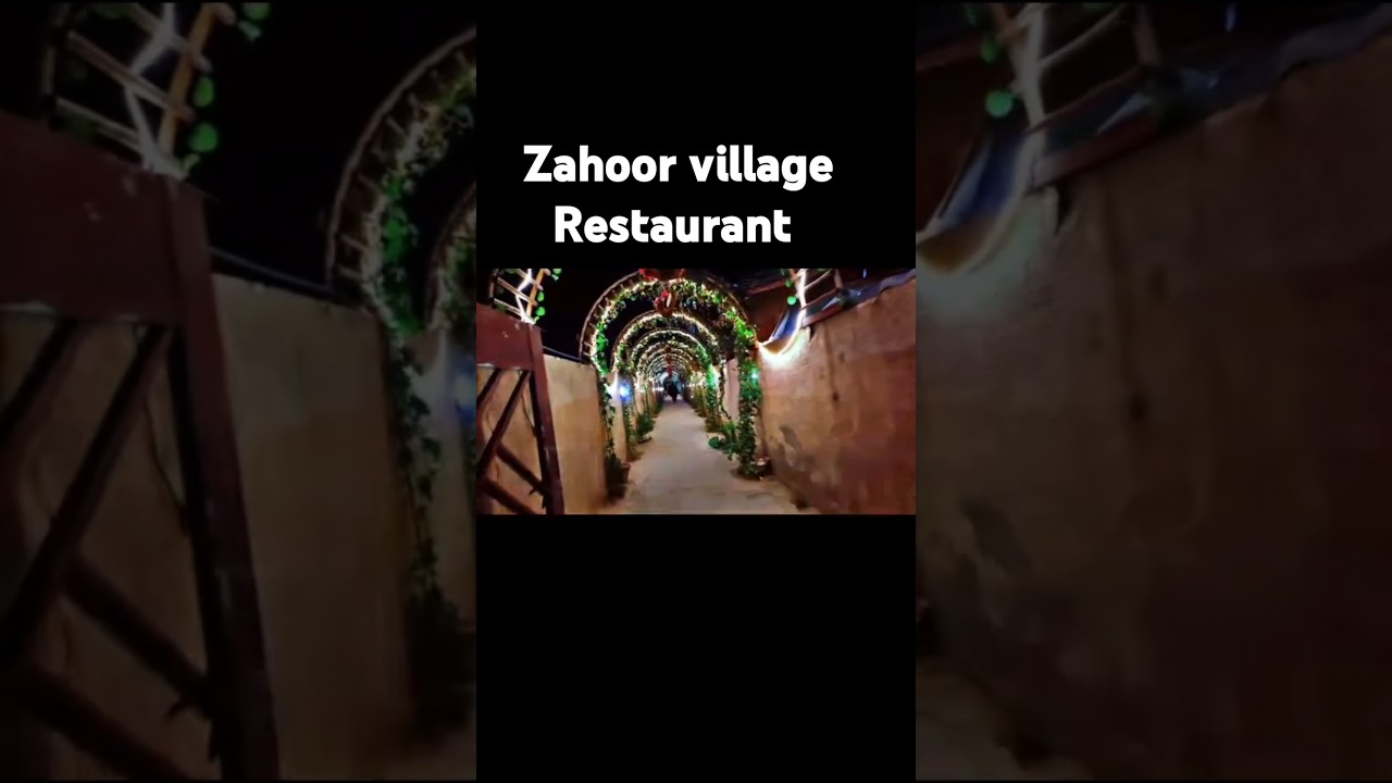 Zahoor village Restaurant( Zvr)Airport road quetta