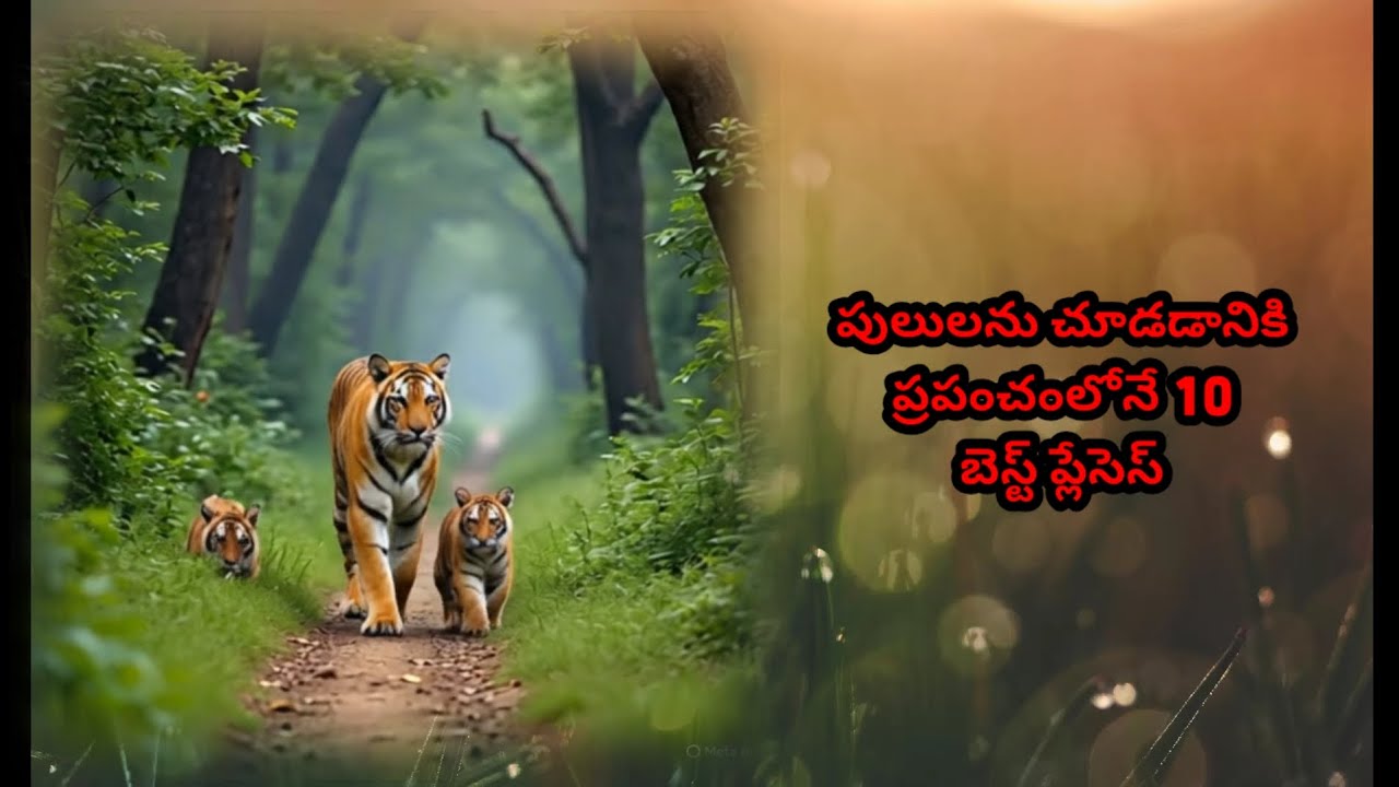 10 best places around the world to see tigers - Tiger reserves | Tiger safaris | National parks