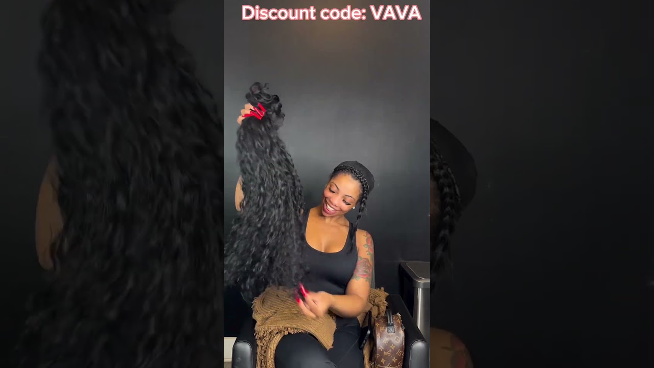 Water Wave Bundles Quick Weave! Most Protective with Romantic Curls
