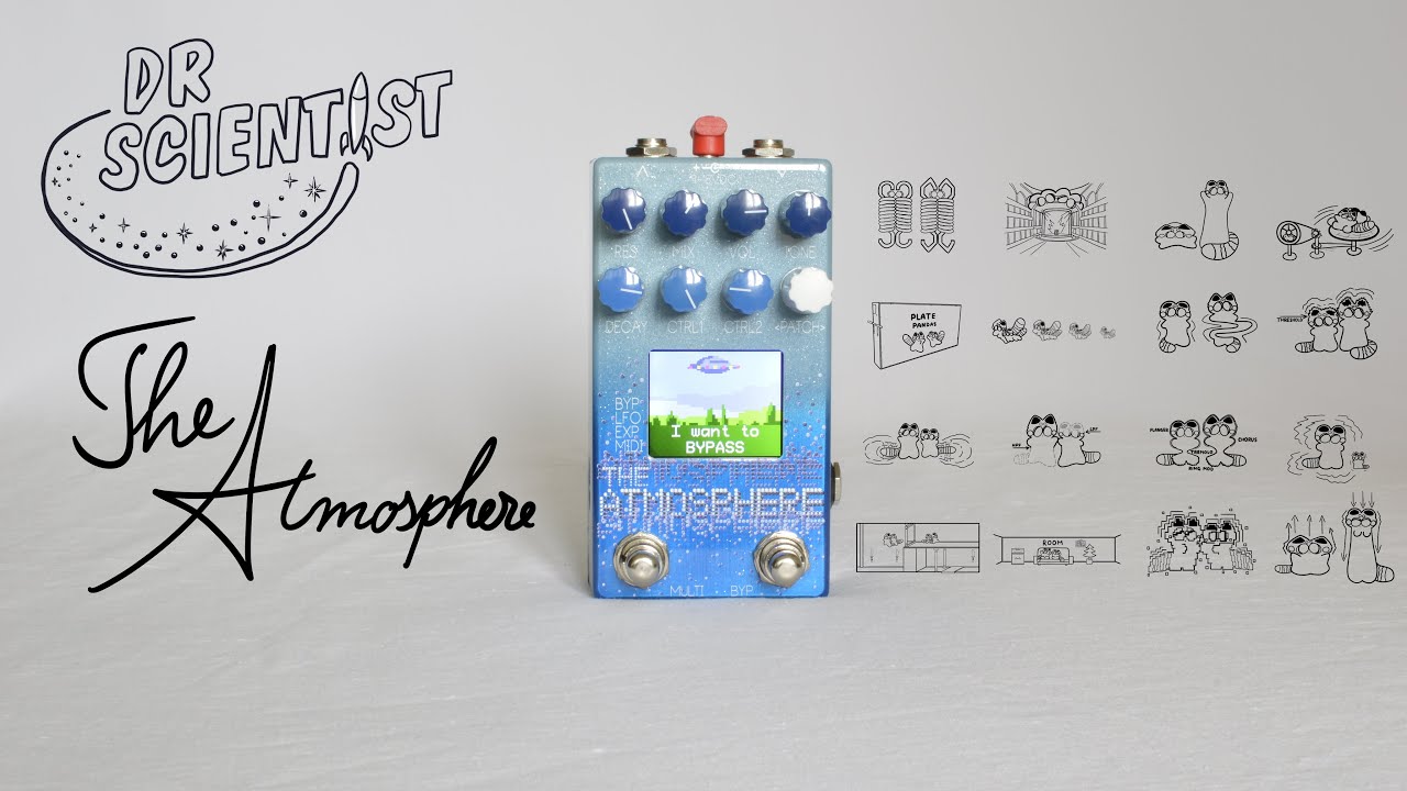 Dr Scientist The Atmosphere! | THE COMPLETE demo and review | All 16 patches + LFO on each + guide!