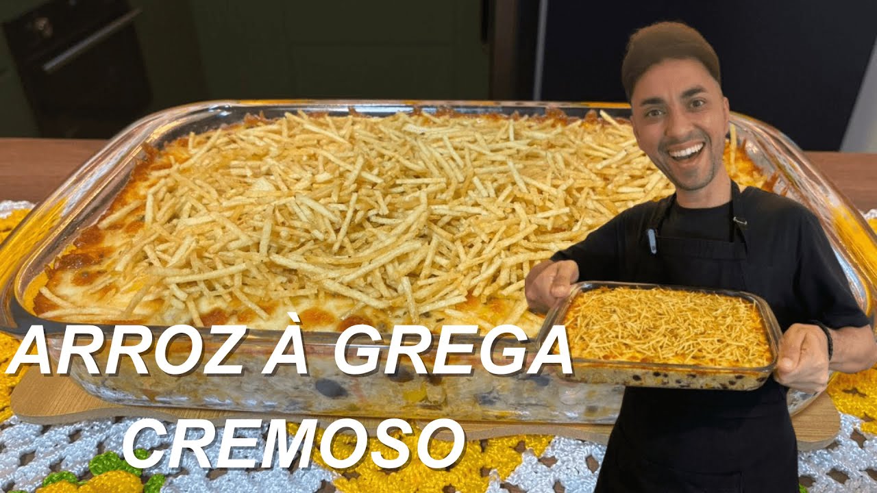 ARROZ À GREGA CREMOSO | MARAVILHOSO