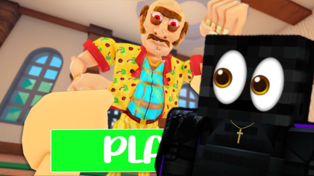 DarkVaIentino Play Roblox (Escape Evil Stepdad! Obby)