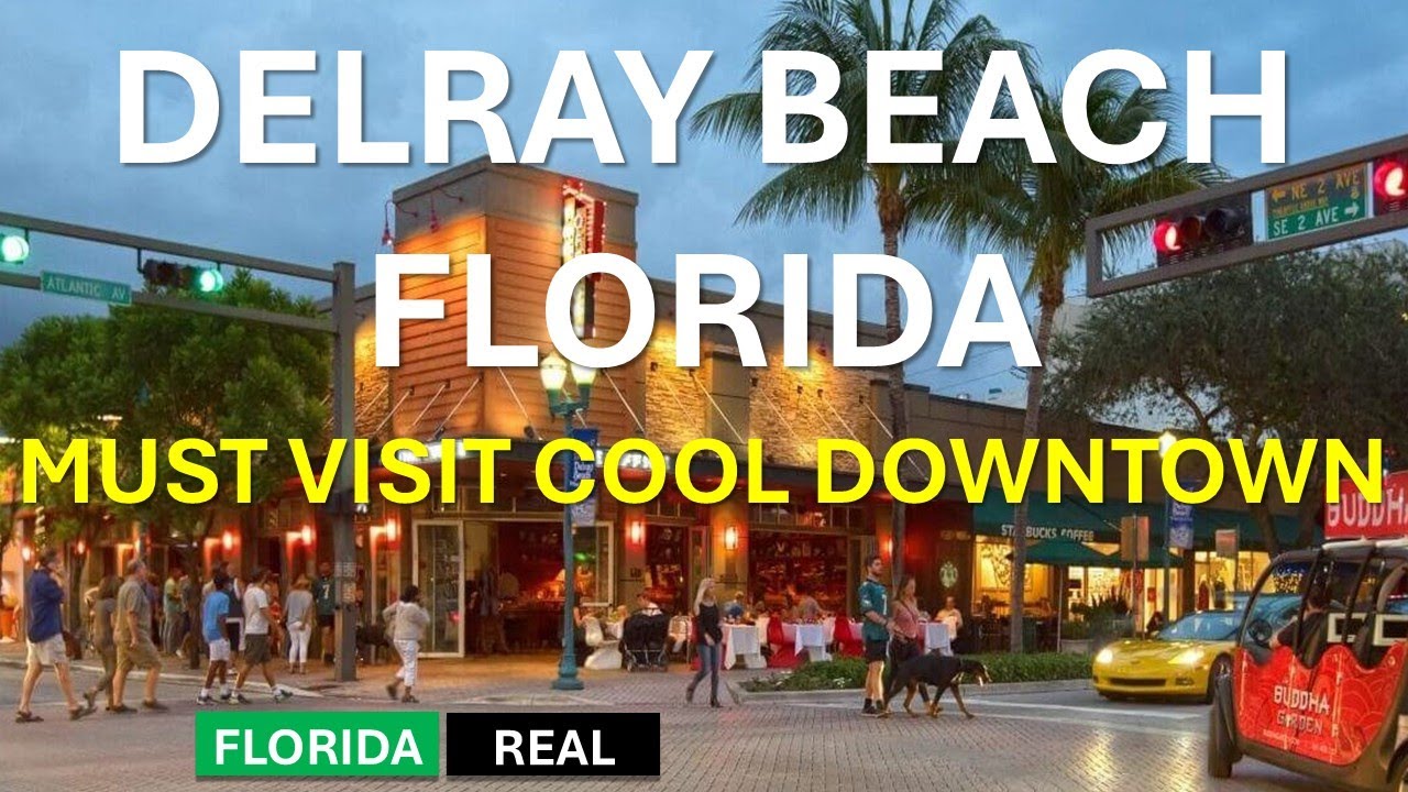 Atlantic Ave Delray Beach Florida - Coolest Downtown