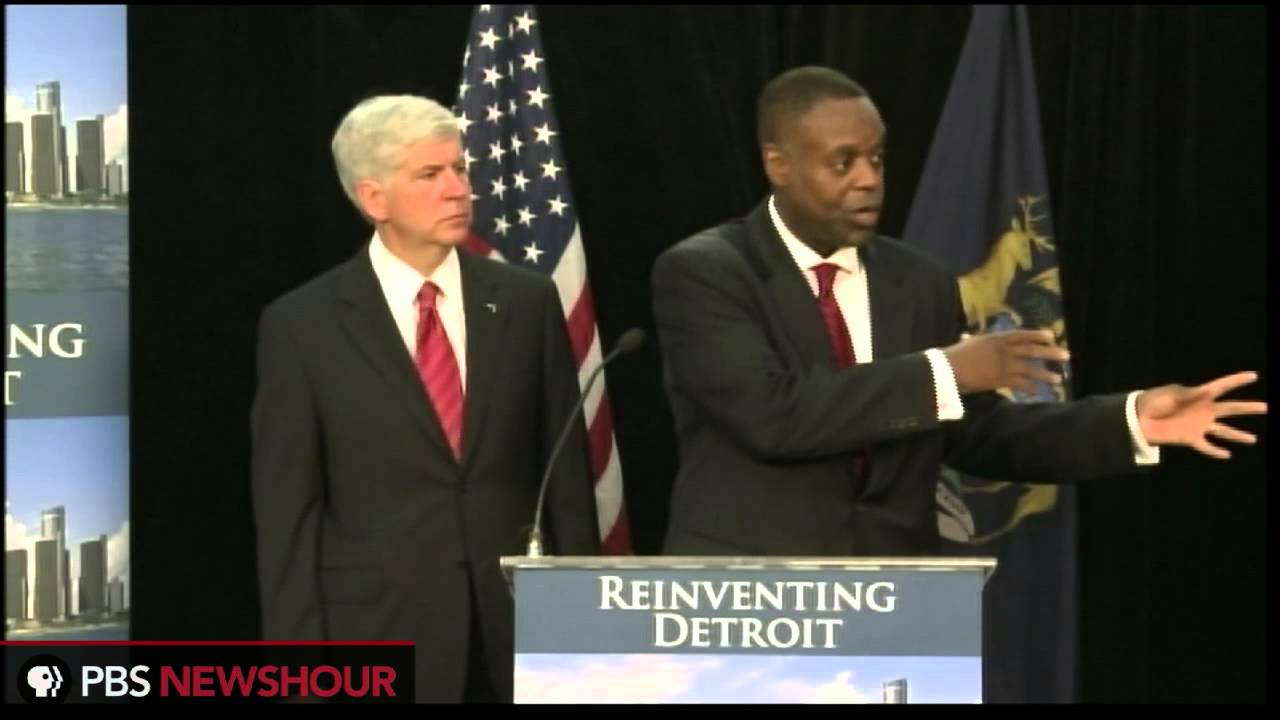 Michigan Gov. Rick Snyder, Detroit EFM Kevyn Orr on Detroit Bankruptcy
