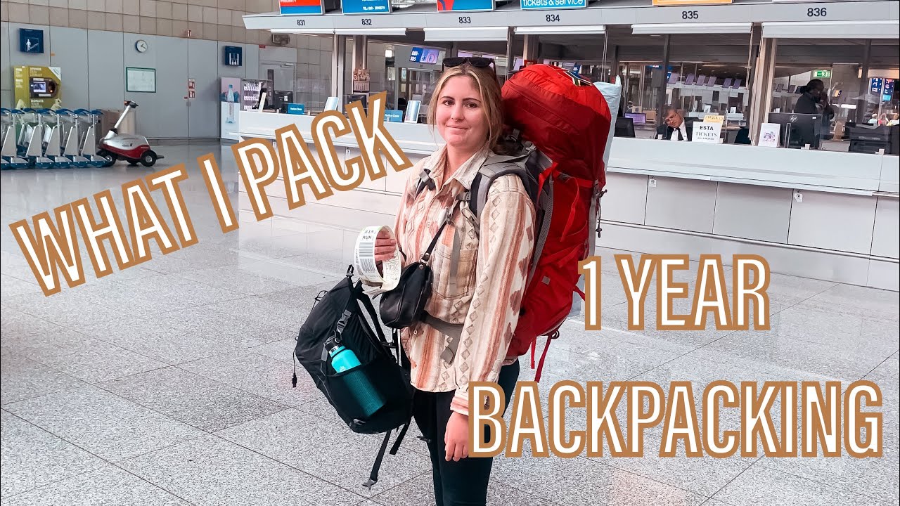 WHAT I PACK FOR 1 YEAR BACKPACKING (INDONESIA, NEW ZEALAND, AUSTRALIA)