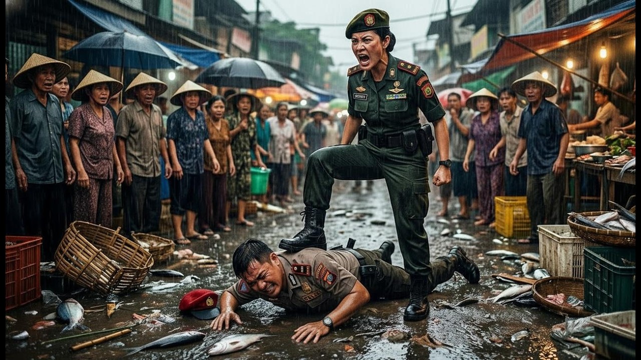 Tát Bà Bán Cá Giữa Chợ, Người Đàn Ông Không Ngờ Hai Con Gái Bà Là Sĩ Quan.