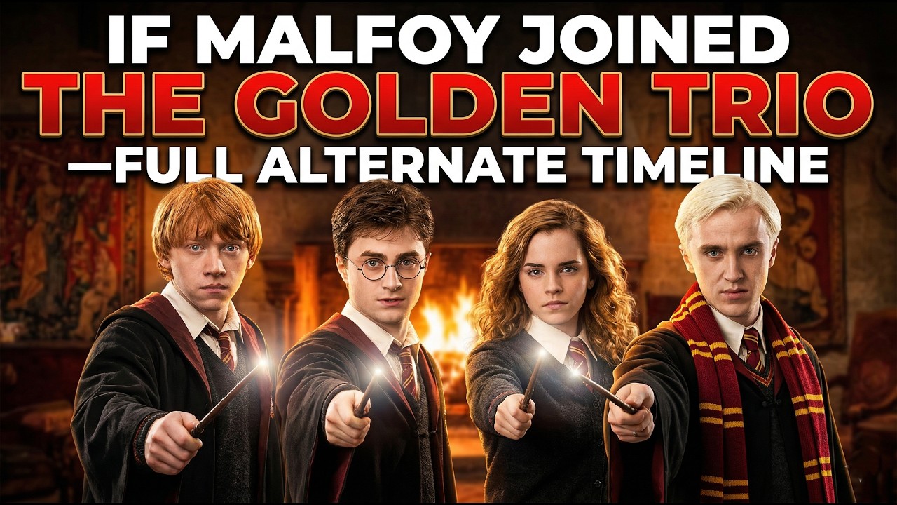If Malfoy Joined the Golden Trio – Full Alternate Timeline