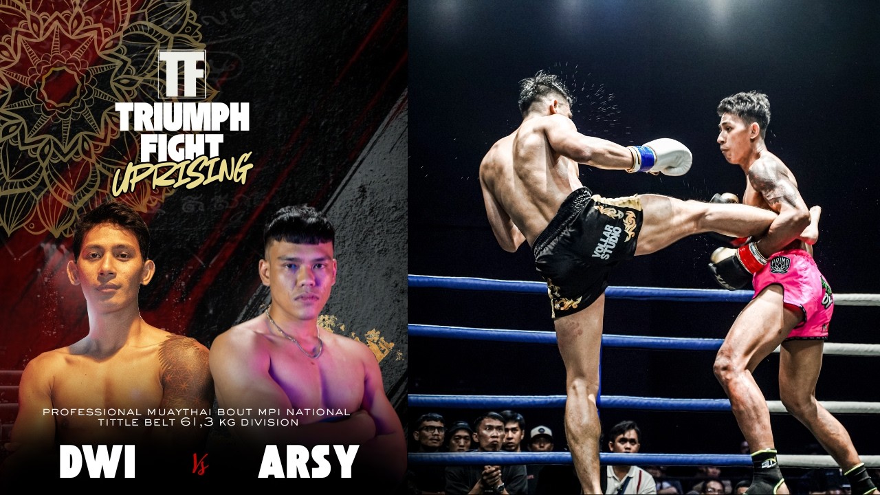 FULL FIGHT TRIUMPH FIGHT UPRISING (MUAY THAI) : DWI VS ARSY