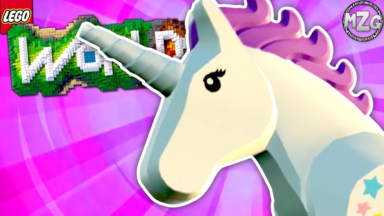I Found A UNICORN!! - LEGO Worlds Gameplay - Episode 13