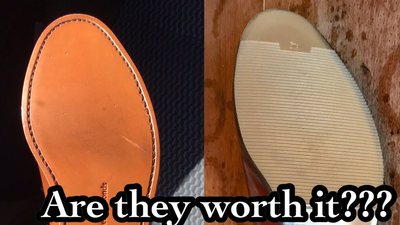 MY LOCAL COBBLER INSTALLED SOLE SAVERS ON MY SHOES: ARE THEY WORH IT?
