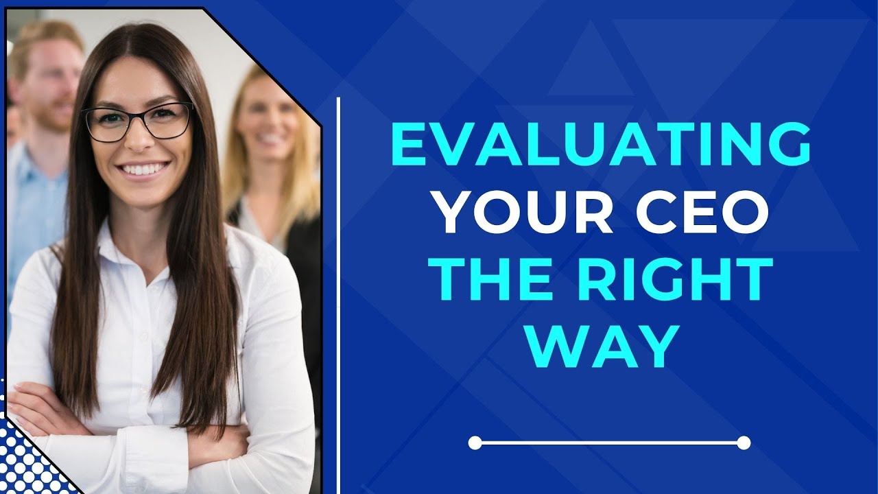 Evaluating Your CEO: How Not-for-Profit Boards Build Accountability & Trust
