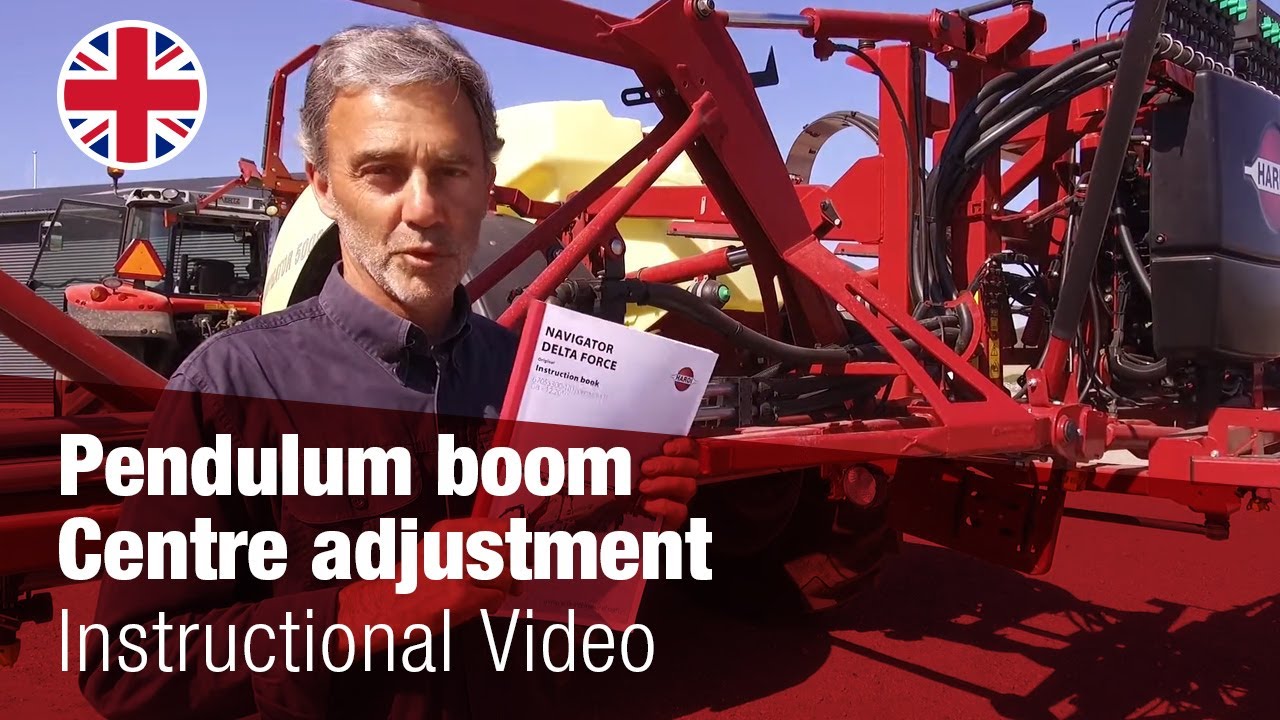 Instructional Video - Pendulum boom centre adjustment