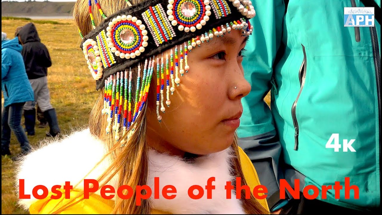 Travel to the far north.  lost People of the North. Russia Arctic. Indigenous people of Siberia
