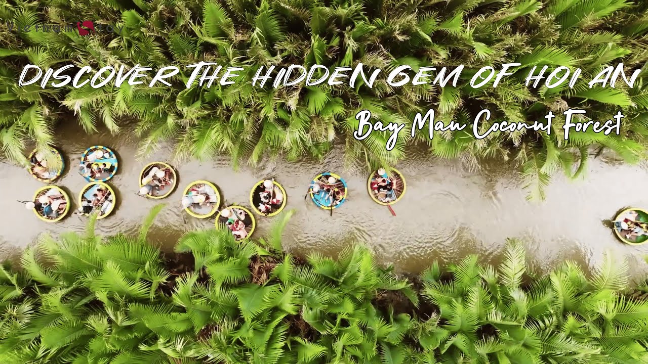 Exploring Bay Mau Coconut Forest by Basket Boat