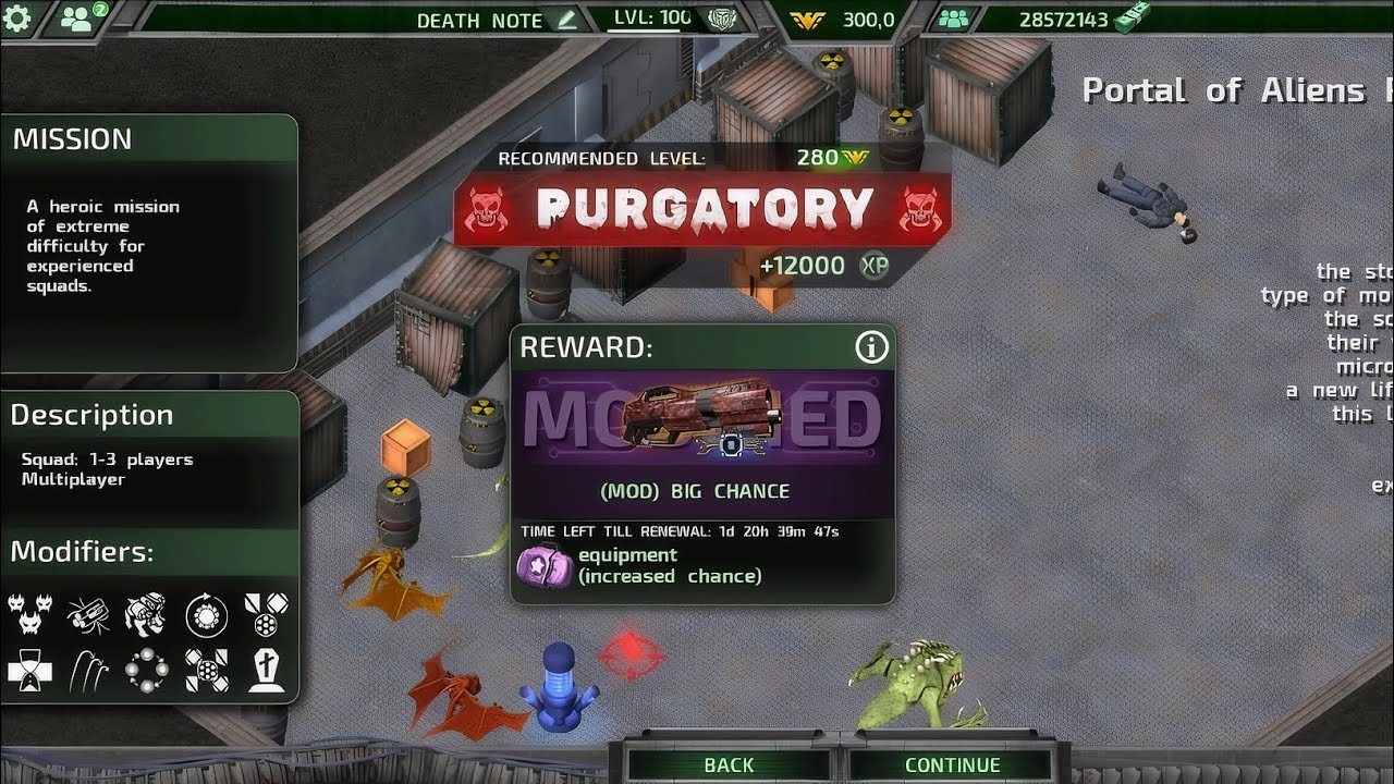 Alien Shooter World Purgatory Mission 19 | Alien Shooter World Dungeon Laboratory | Alien Shooter